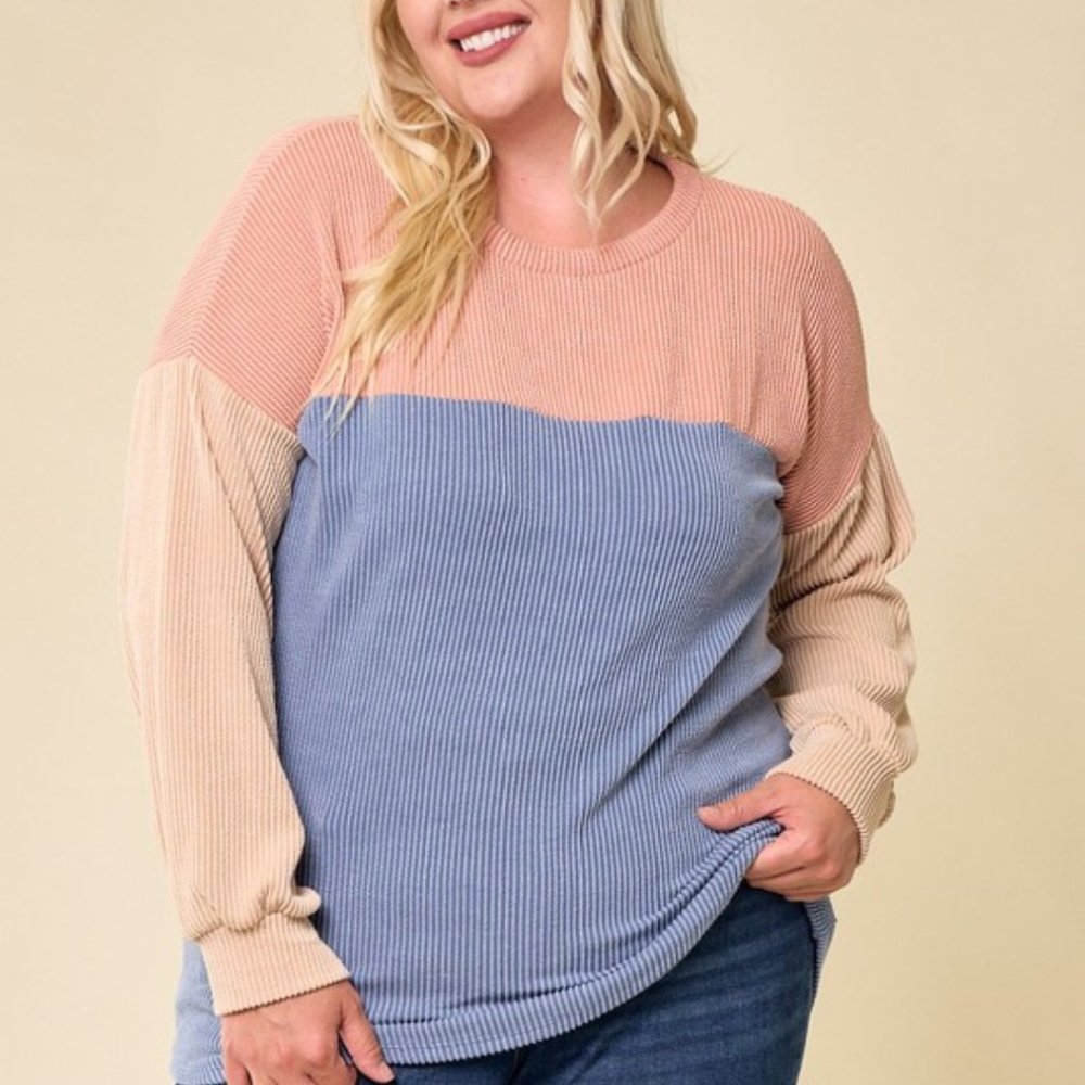 🔸️sale🔸️Cybil Color Block Sweater